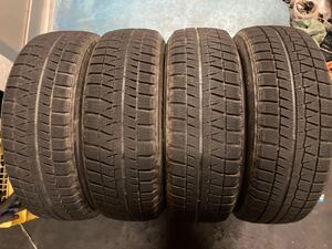 ◆中古 ブリヂストン 発泡ゴム◆ブリザック レボGZ 205/60R16 4本 2014年製造品 スタッドレスタイヤ BRIDGESTONE REVO GZ