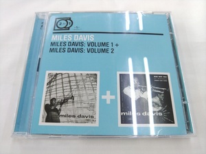 CD 2枚組 / MILES DAVIS : VOLUME 1 + MILES DAVIS : VOLUME 2 / マイルス・デイヴィス /【J13】/ 中古