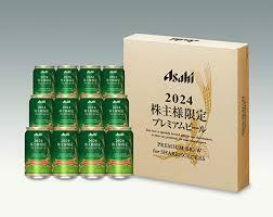 ☆アサヒビール 2024 株主限定プレミアムビール 350ml 12本☆ゆうパック８０（即決落札は送料無料）