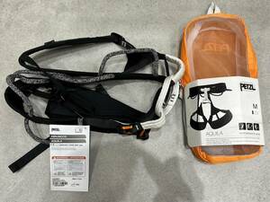 【OMO250YS】PETZL ペツル AQUILA アキラ PERFPRMANCEseries クライミングハーネス Mサイズ 登山 高所作業 未使用保管品