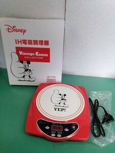● ドウシシャ Disney Vintage Comic COLLECTION / IH 電磁調理器 ミッキーマウス DIH-04 卓上 調理器 クッキングヒーター 動作確認済 ①