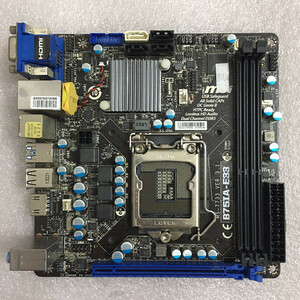 美品 MSI B75IA-E33 マザーボード Intel B75 LGA 1155 第2世代.第3世代 Core i7/i5/i3 対応 Mini-ITX DDR3