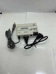 s204)AMANO アマノ ラインコンバーターRC-48PlusⅡ PC-98用 ジャンク品