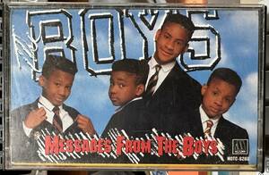 中古US版カセットテープ現状出品：THE BOYS(ザ・ボーイズ) / MLSSAGES FROM THE BOYS