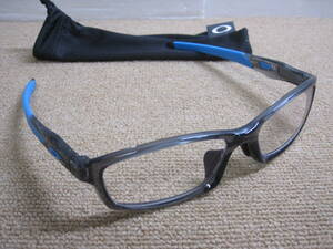 ★OAKLEY オークリー OX8118-0656 5617 137 GREY SMOKE スモークグレイ　CROSS LINK★USED