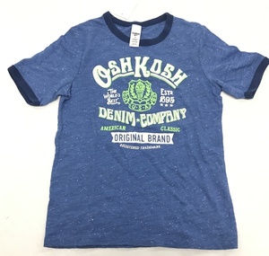 新品■オシュコシュ OSHKOSH 半袖Tシャツ デニムカンパニー★サイズ 10 137-142cm ブルー