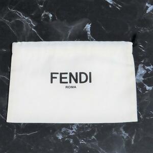 新品FENDIロゴポーチ巾着袋保存袋小物入れ化粧品メイク収納フェンディブランド