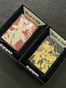 zippo 戦姫絶唱 シンフォギア 切歌&調 雪音 クリス 2点 アニメ 両面デザイン 2023年製 ケース 保証書付き