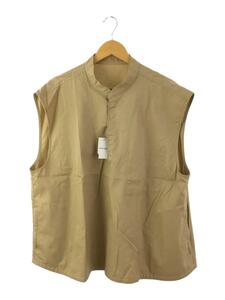 Porter Classic◆2022SS GABARDINE STAND COLLAR VEST/M/コットン/BEG