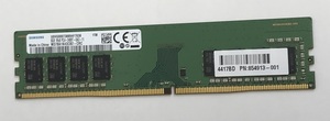 SAMSUNG 1Rx8 PC4-2400T-UA2-11 8GB DDR4 デスクトップ用メモリ 288ピン ECC無し DDR4-19200 8GB DDR4 2400 8GB DDR4 DESKTOP RAM　