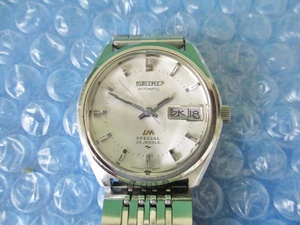 腕時計 セイコー SEIKO ロードマチックスペシャル 25石 5216-6010 カットガラス 自動巻き 稀少 OH済み 昭和レトロ コレクション