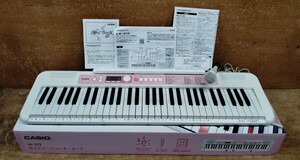 ■動作確認済み　CASIO/カシオ　LK-312　光ナビゲーションキーボード　2019年製　取扱説明書付き　電子ピアノ■