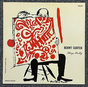【オリジナル/極美品】『 Plays Pretty 』 Benny Carter Oscar Peterson Buddy Rich ベニー・カーター