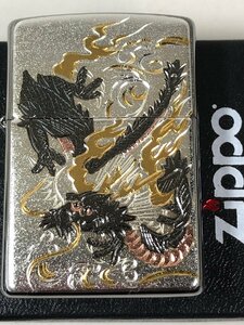 Zippo 電鋳板　竜（200FBデンチュウバン ドラゴン龍）新品