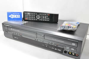 ★早い者勝ち★超絶美品 DXアンテナ DXR160V VHS⇔DVD ダビOKビデオデッキ！リモ付 ダビ動作写真有♪