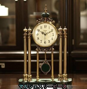 アメリカ式　復古　置時計　机の上　応接間　やや贅沢　置物　創意　静音　置時計