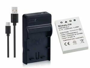 セットDC12 対応USB充電器 と Nikon EN-EL5 互換バッテリー