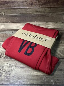 HM311 VELOBICI ヴェロビチ Zip Thermal Legwarmers レッグウォーマー Velvet Red 赤 L