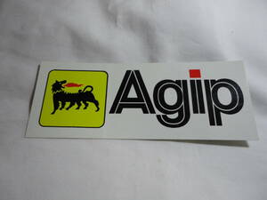 ★ Agip アジップ ステッカー イタリアオイルメーカー