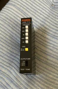 FOSTEX TT-15 フォステクス トーンジェネレーター テストトーン 音響機器 録音 送料185円