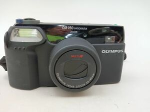 0329-0007　中古★フィルム コンパクトカメラ OLYMPUS OZ 280 PANORAMA ZOOM.