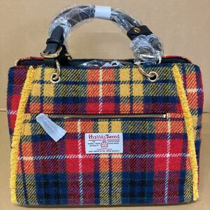 サマンサタバサ ハリスツイード Samantha Thavasa Harris Tweed ハンドバッグ 鞄 BAG 未使用