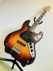 fender japan JB75 ブロックインレイ　希少モデル　ジャズベース　USAピックアップ