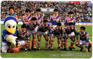 【送料無料】カルビー Jリーグチップス カード1994年１stステージ チームカード 横浜マリノス