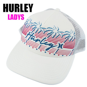 HURLEY/ハーレー COASTAL TRUCKER 100 WHITECAP/キャップ HAT/ハット 帽子 日よけ メッシュキャップ トラッカー [返品、交換不可]