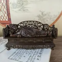 仏教美術  寝仏   置物  装飾品   工芸品 美術品