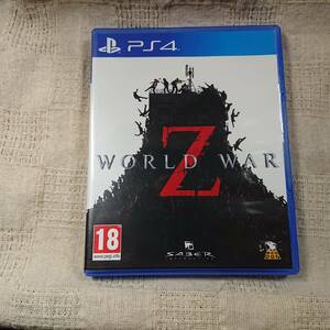 美品[Ab] PS4 Play Station 4 　 WORLD WAR Z　ワールド・ウォーＺ 輸入版 　定形外郵便250円発送