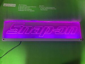 Snap-on LEDサイン　KALED28X7BJ 看板 ディスプレイ 廃盤品　インテリア 店舗 ランプ 