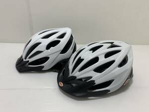 21/109☆サイクリングヘルメット　2点セット　BONTRAGER　BELL XLV　B194XL　58-65ｃｍ　55-61ｃｍ　写真追加あり☆B1