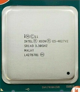 2個セット Intel Xeon E5-4627 v2 SR1AD 8C 3.3GHz 16MB 130W LGA2011 DDR3-1866