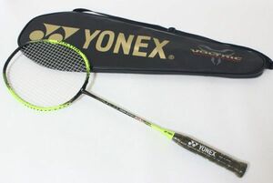 ●【未使用】 YONEX バドミントンラケット VOLTRIC 30 VT30 5U5 ケース付き ●NOE09730　5UG5 ブラック/ライム ヨネックス ボルトリック30