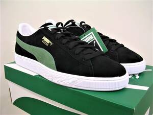 新品 PUMA SUEDE CLASSIC XXI 黒緑 28cm US10 完売サイズ プーマ スエード クラッシック XXI #374915-60 クライド CLYDE