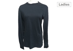 lnts-adidas-BR0369-Bk-XS アディダス adidas レディース 長袖 Tシャツ ロンT トレーニング スポーツ フィットネス 無地 ブラック