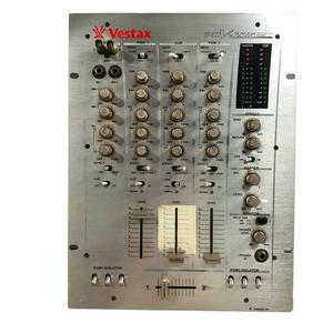 DJミキサー Vestax ベスタクス PCV-275 プロフェッショナルミキシングコントローラー シルバー 電源 楽器 通電OK ジャンク扱い