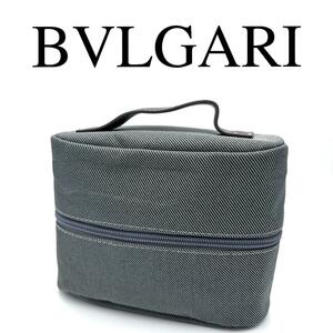 BVLGARI ブルガリ ポーチ 小物入れ ロゴ金具 ワンポイントロゴ