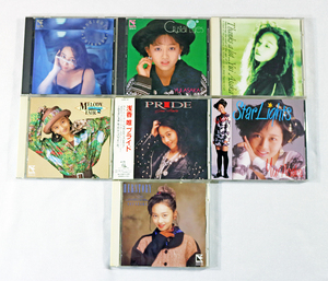 【浅香唯】CD 7タイトル『Crystal Eyes』『スターライツ』『PRIDE』『MELODY FAIR』『Thanks a lot...』『HERSTORY』『Candid Girl』USED 