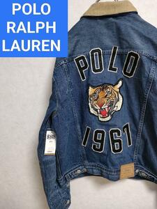 ポロラルフローレン　タイガーデニムジャケット　レターマン　コーデュロイ　パーカー　POLO RALPH LAUREN SPORT RRL RLX