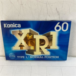 Konica XRⅠ 60分ノーマルポジションカセットテープ 1本 レトロ 定形外送料無料