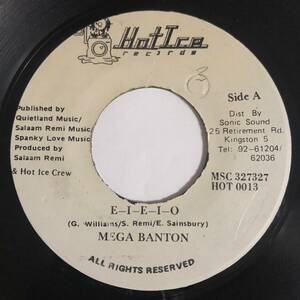 試聴 / MEGA BANTON / E-I-E-I-O /reggae/Dancehall/Classics/アメリカ民謡/いやいやよー/