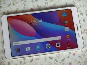 ☆彡 超美品　8型 タブレット　Huawei　MediaPad　T2 8 Pro　White