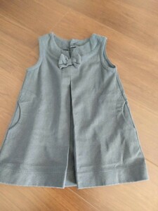 コンビミニ Combimini 80サイズ ベビー服 　　ワンピース　紺系