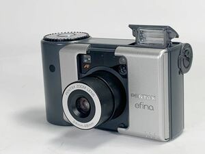 【動作品】PENTAX efina シルバーボディ