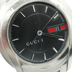 GUCCI グッチ g2 腕時計　メンズ　黒文字盤　アナログ　クオーツ