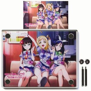 ラブライブ サンシャイン 電撃G’sマガジン G’sコミック 2016年11月号 販売 アクリル台座付き テレカ 【黒澤 ダイヤ 小原 鞠莉 松浦 果南