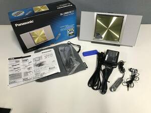 ★Panasonic★ポータブル CDプレーヤー★SL-J900 ゴールド★高音質 スピーカー★サウンド チャージャー★薄型デザイン オーディオ機器 家電