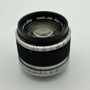 CANON LENS 50mm f1.8 キヤノン レンズ Canon Camera Co., Inc. Leica ライカ Lマウント ジャンク品